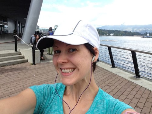 And look at the smile; so proud I had stuck it out!