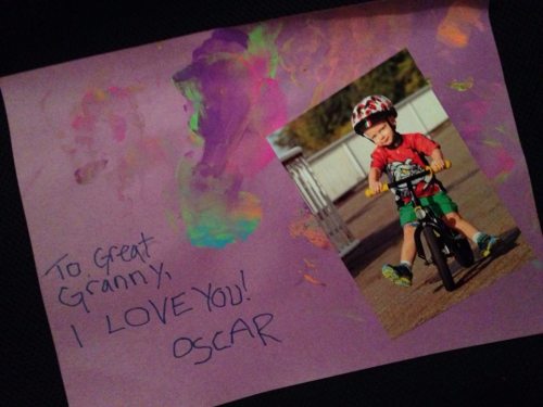 Made it last night; didn't get to deliver it in time.