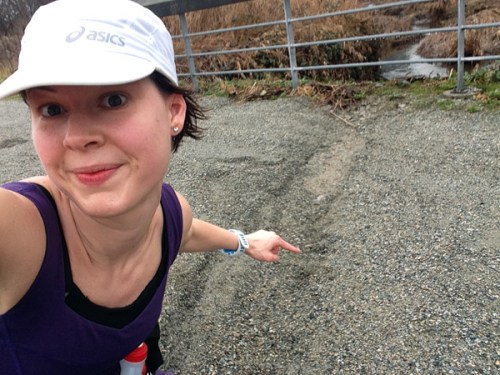 I may have nearly crippled myself running in that place though. Heavy rainfall the day earlier left a few sink holes along the trail. Sink holes and blind running don't really mix!