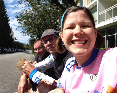 Yep, that is chocolate in my teeth – worth every tasty bite!